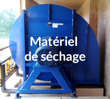 équipements et matériel pour séchoir en grange