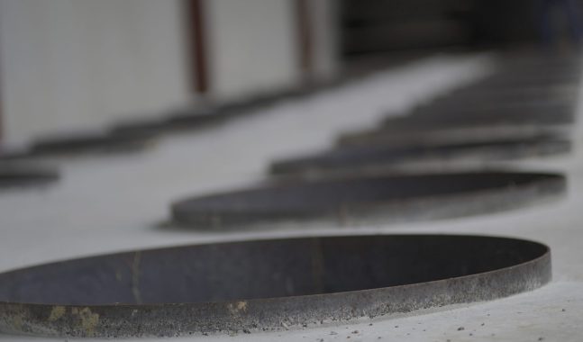 Emplacements de séchage Dalles ventilées pour séchage bottes rondes